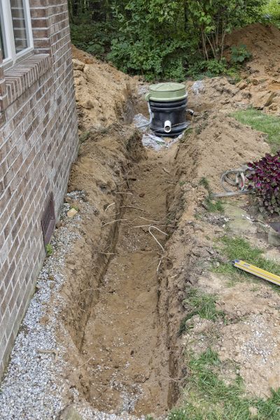 Grinder Pump Installation in Greenfield