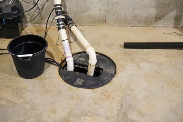 Basement Drainage Installation in Greenfield