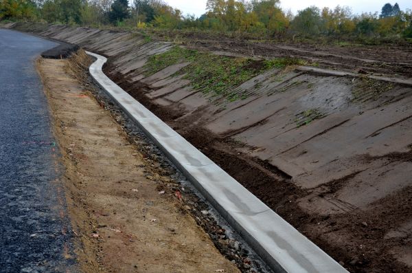 Slope Drainage Installation in Greenfield