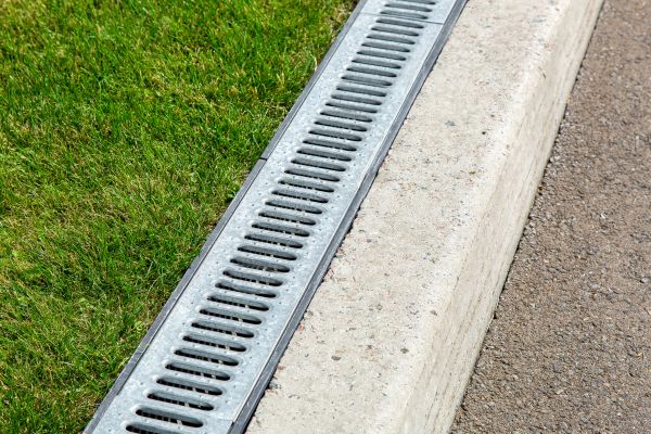 Courtyard Drain Installation in Greenfield